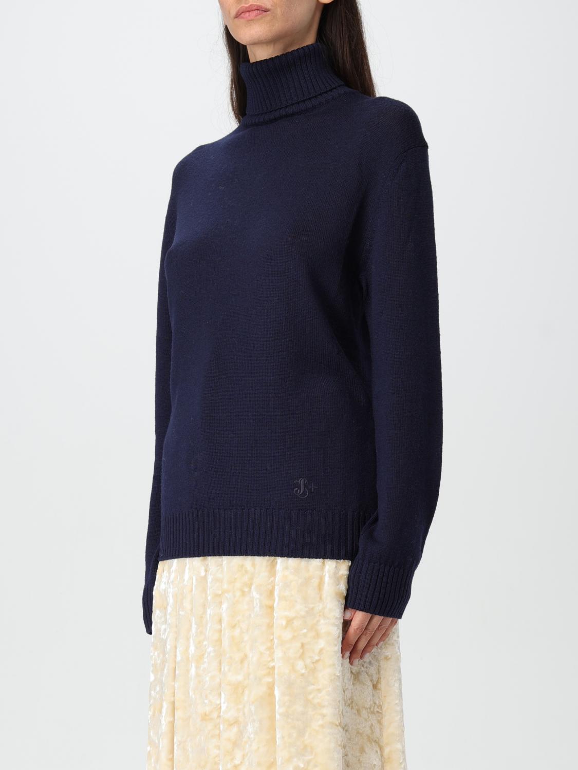 JIL SANDER MAGLIA: Pullover Jil Sander in lana , Blue Navy - Img 3