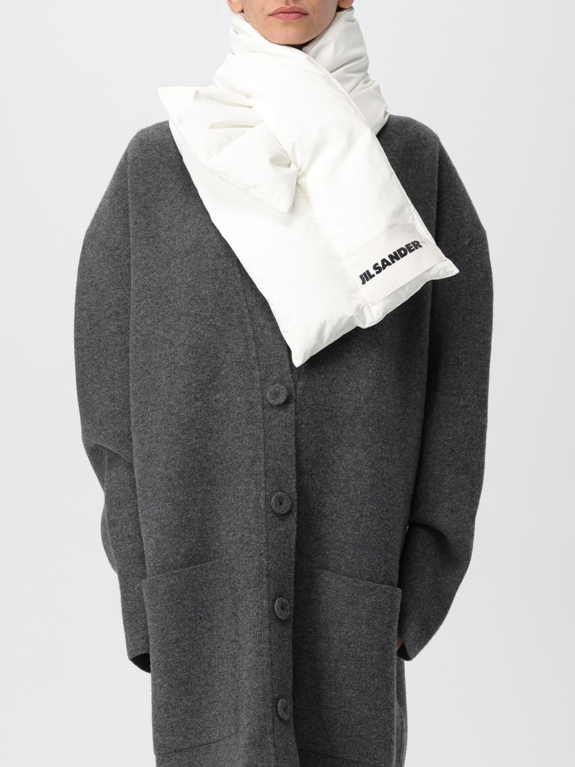 JIL SANDER BUFANDA: Bufanda mujer Jil Sander, Blanco - Img 2