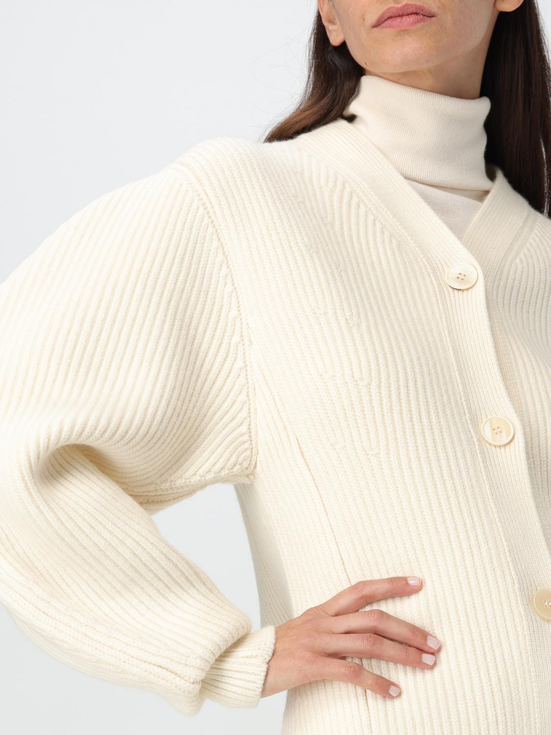 JIL SANDER CARDIGAN: Sweater woman Jil Sander, Natural - Img 5