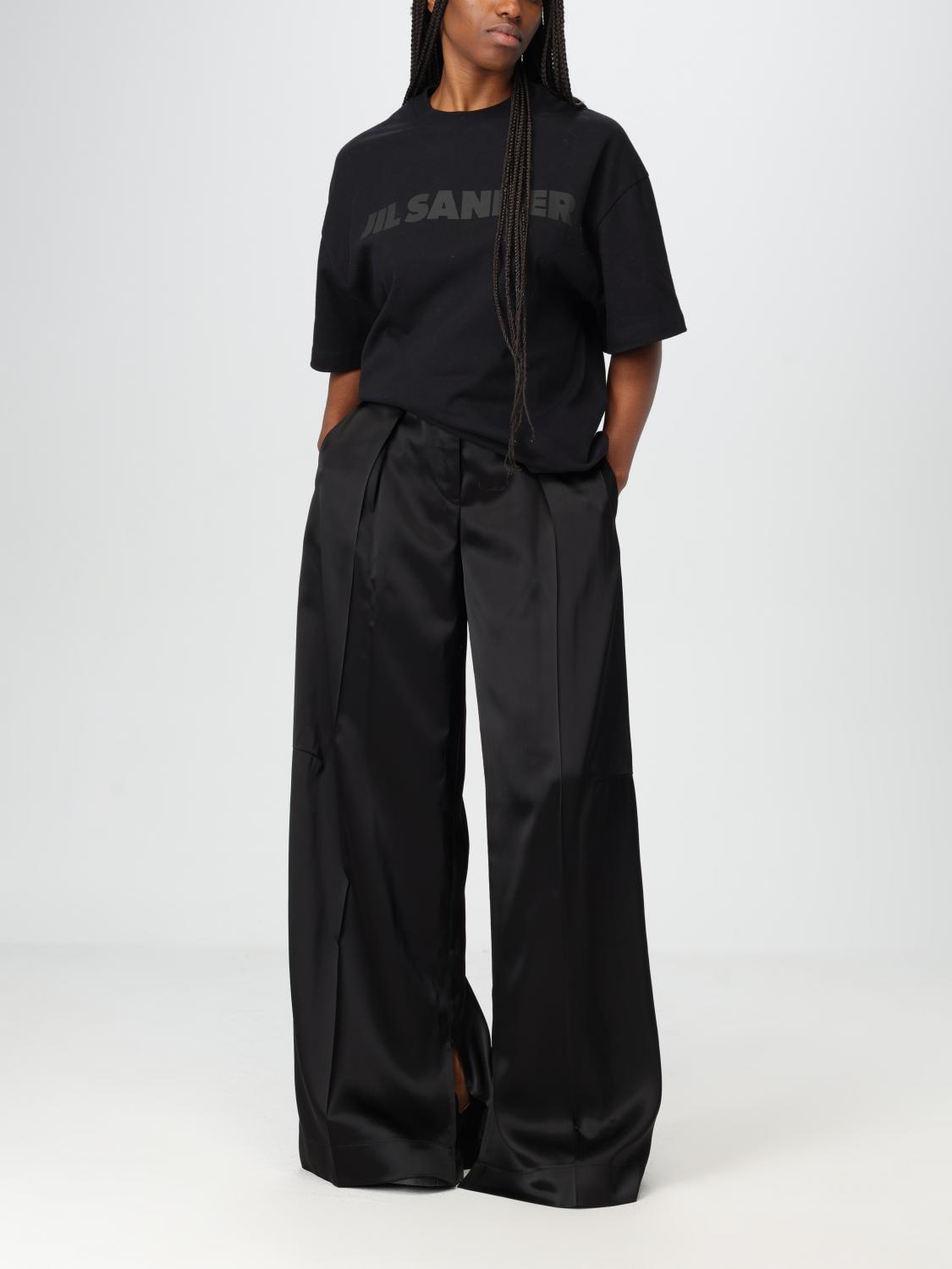 JIL SANDER T-SHIRT: T-shirt woman Jil Sander, Black - Img 2