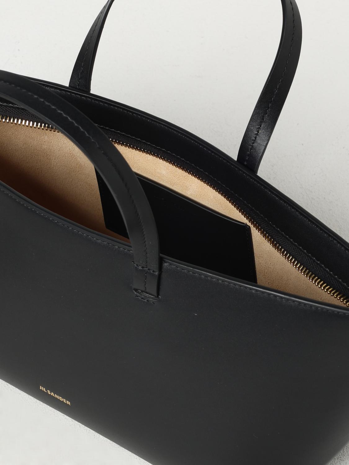 JIL SANDER SAC PORTÉ ÉPAULE: Sac porté épaule femme Jil Sander, Noir - Img 5