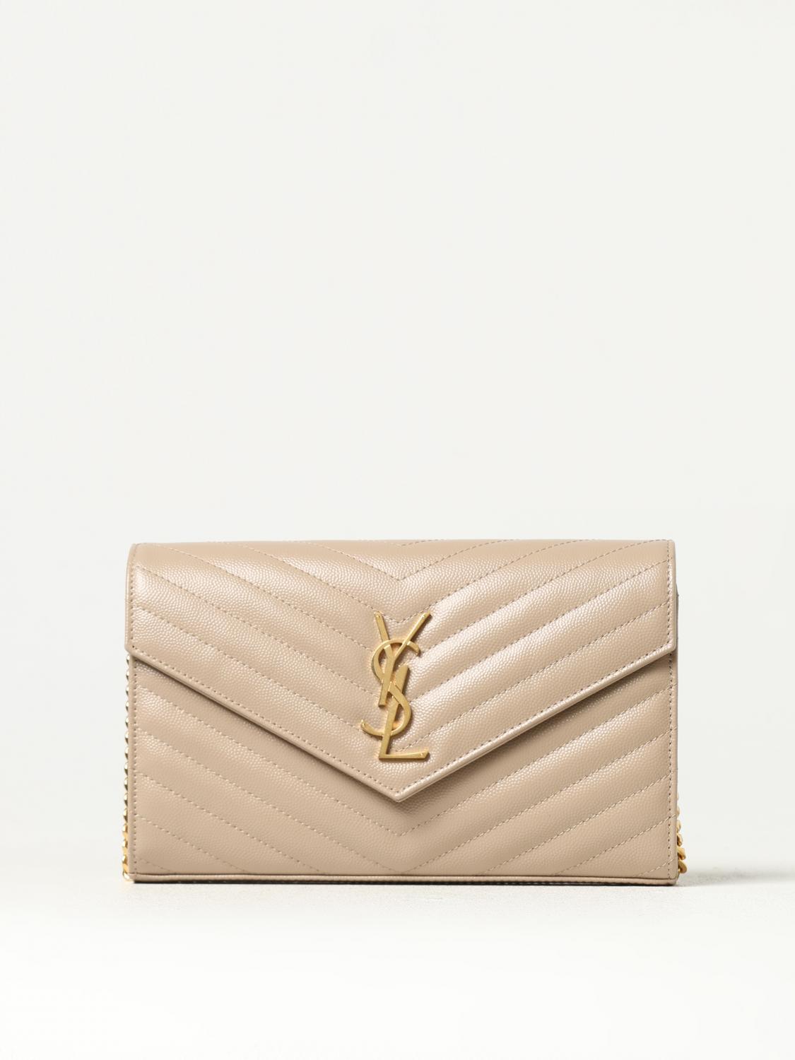 Giglio Borsa Cassandre Saint Laurent in pelle grain de poudre