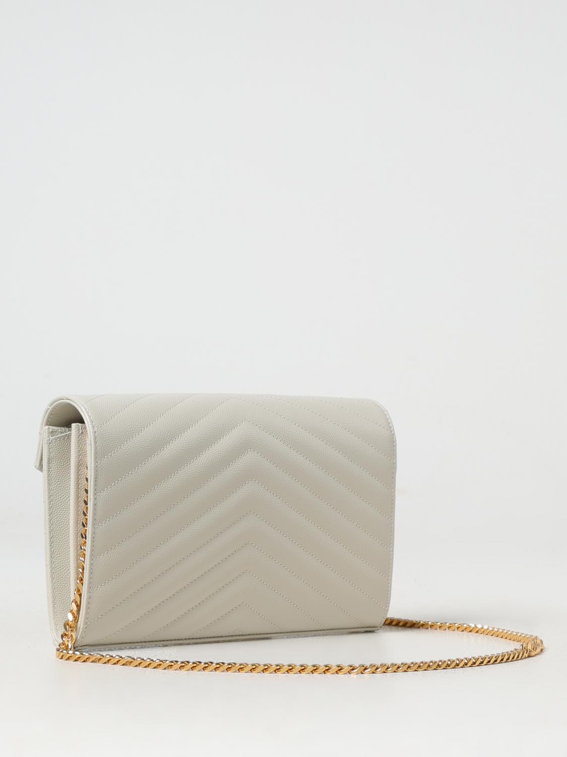 SAINT LAURENT HANDBAG: Shoulder bag woman Saint Laurent, Yellow Cream - Img 3