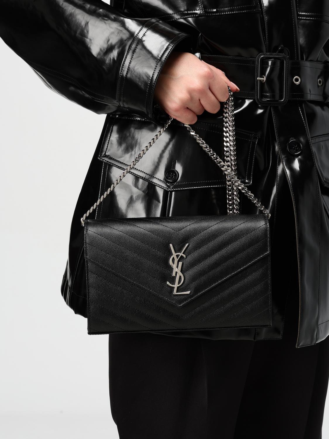 SAINT LAURENT MINI BAG: Shoulder bag woman Saint Laurent, Black - Img 2