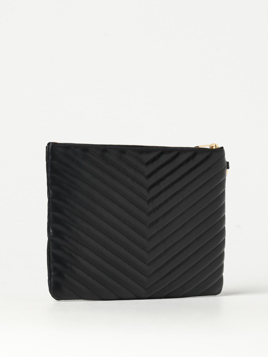 SAINT LAURENT CLUTCH: Shoulder bag woman Saint Laurent, Black - Img 3