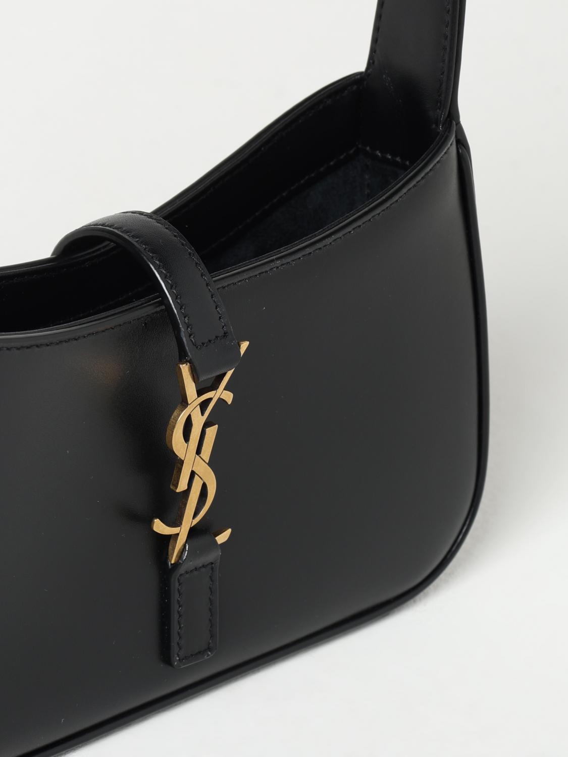 SAINT LAURENT MINI BAG: Shoulder bag woman Saint Laurent, Black - Img 4