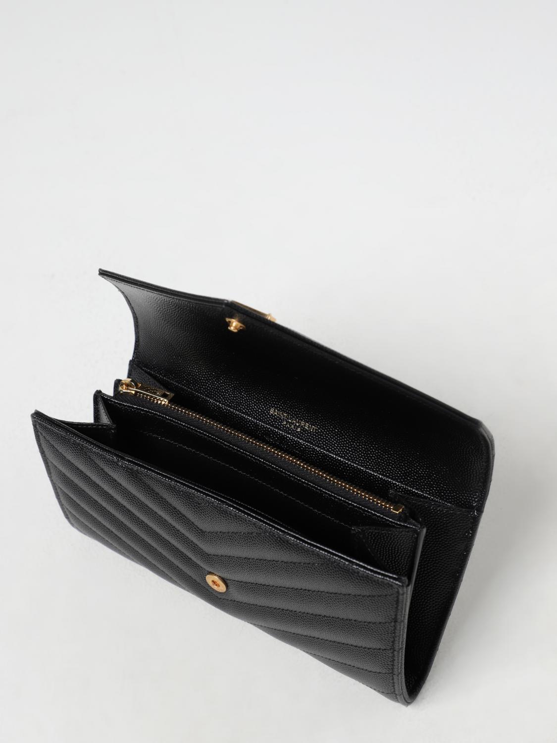 SAINT LAURENT WALLET: Wallet woman Saint Laurent, Black - Img 2