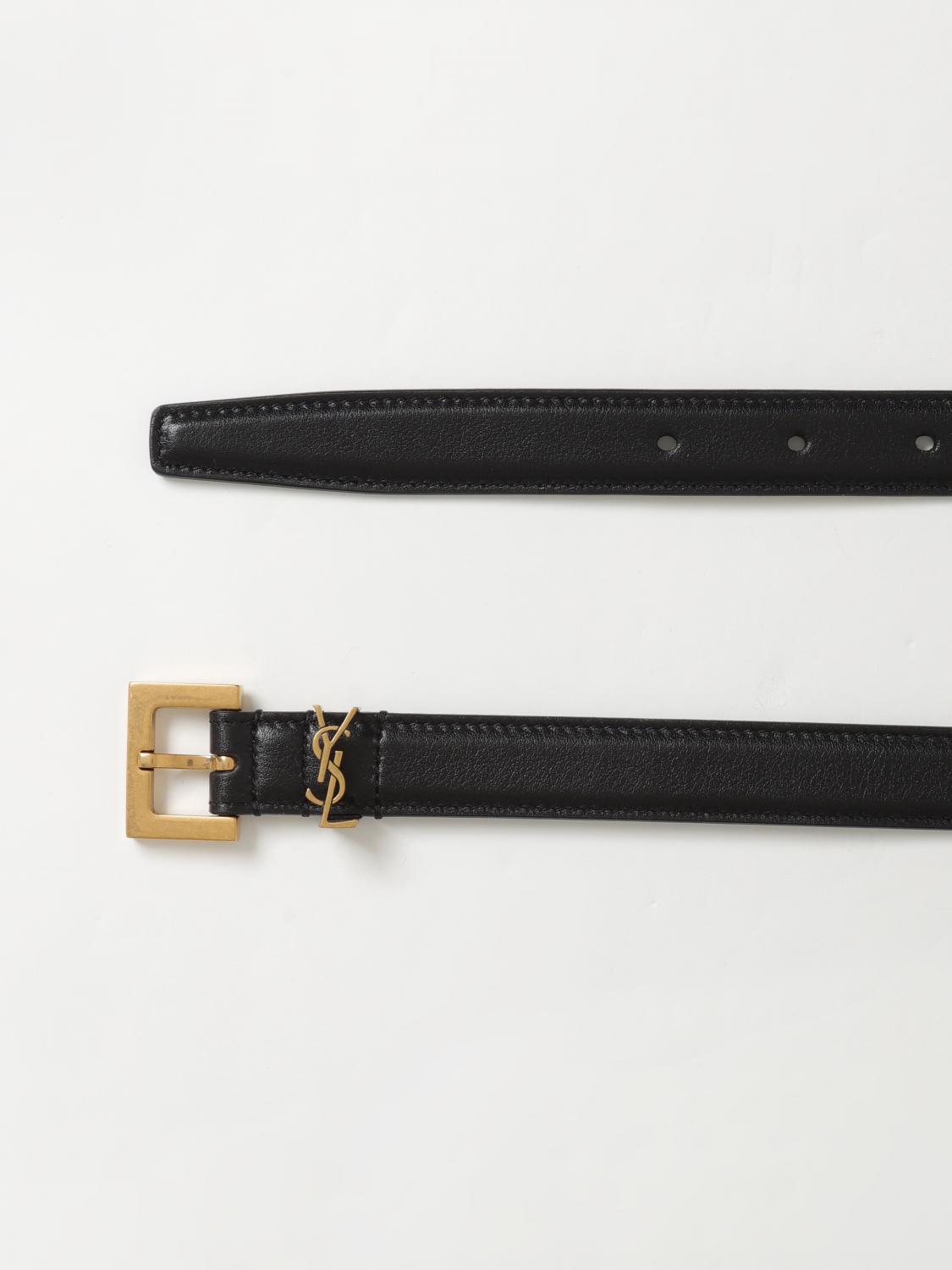 SAINT LAURENT BELT: Belt woman Saint Laurent, Black - Img 2