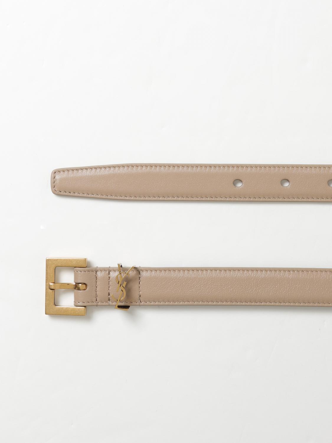 SAINT LAURENT BELT: Belt woman Saint Laurent, Beige - Img 2