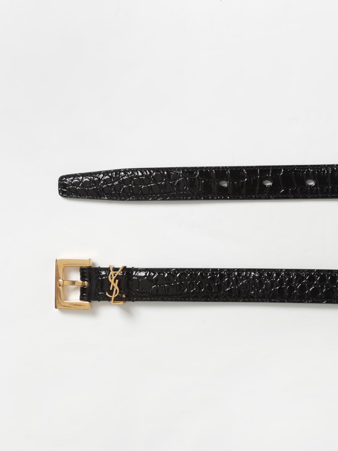 SAINT LAURENT BELT: Belt woman Saint Laurent, Black - Img 2