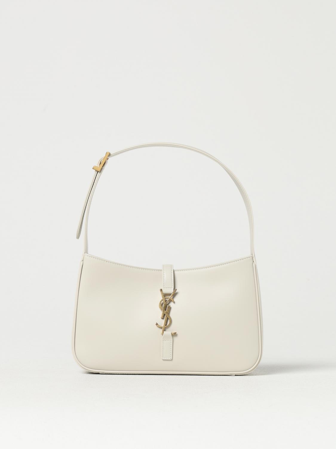 SAINT LAURENT MINI BAG: Shoulder bag woman Saint Laurent, Yellow Cream - Img 1