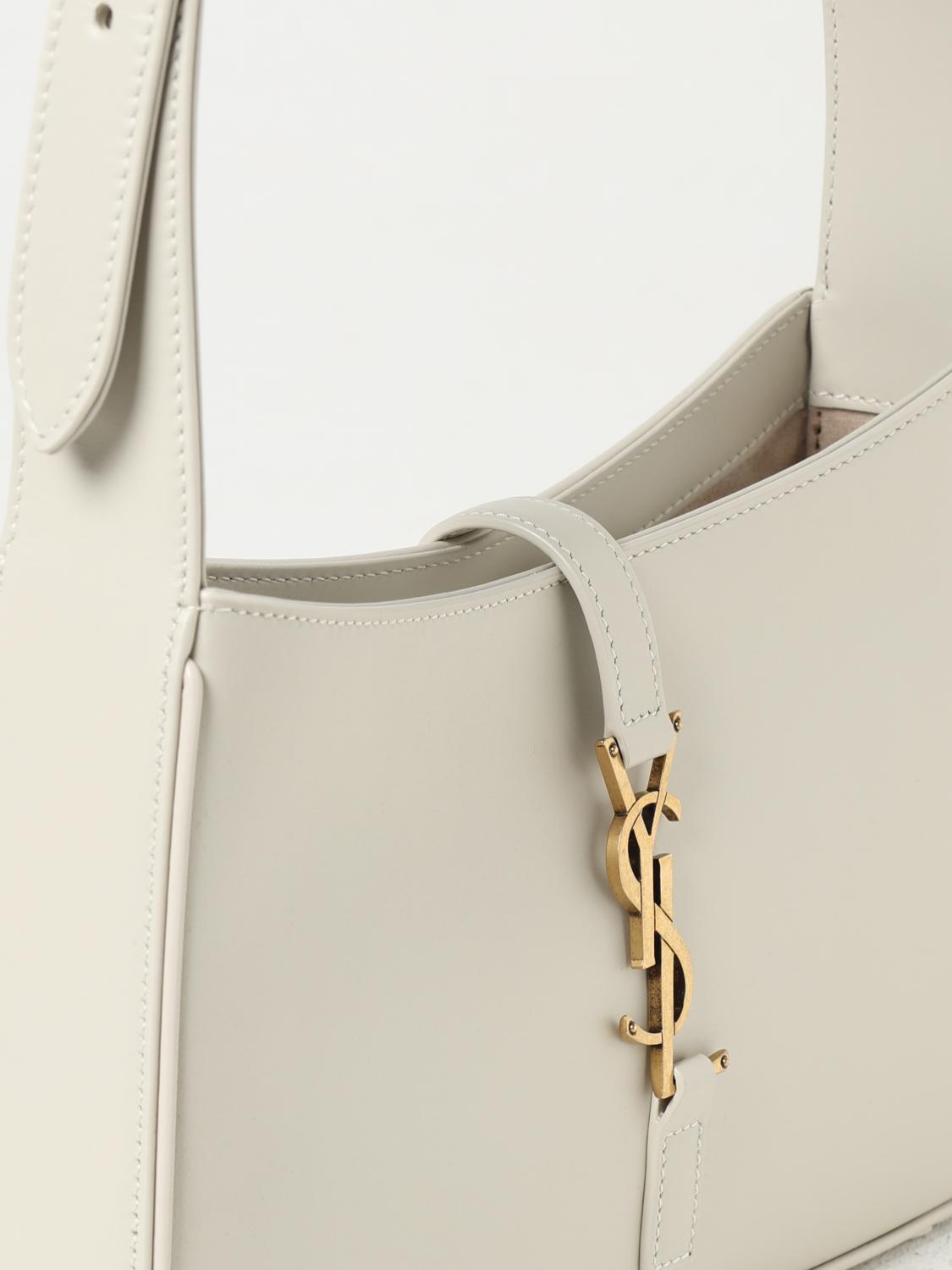 SAINT LAURENT MINI BAG: Shoulder bag woman Saint Laurent, Yellow Cream - Img 4