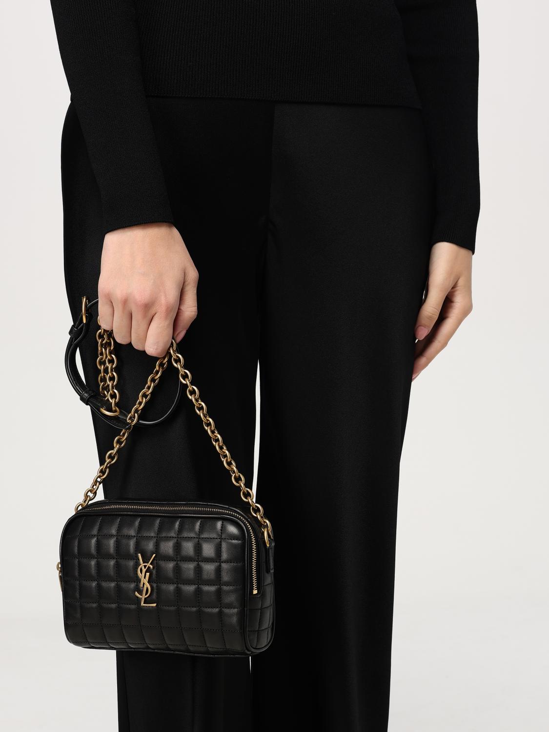 SAINT LAURENT MINI BAG: Shoulder bag woman Saint Laurent, Black - Img 2