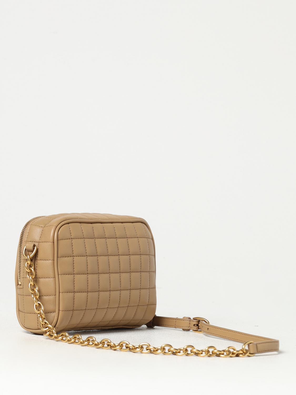 SAINT LAURENT MINI BAG: Shoulder bag woman Saint Laurent, Beige - Img 3