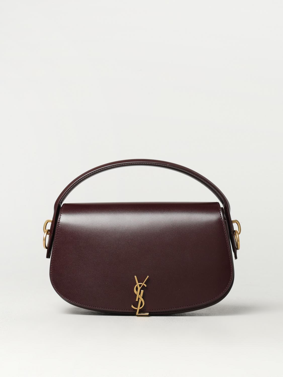 SAINT LAURENT HANDBAG: Shoulder bag woman Saint Laurent, Burgundy - Img 1