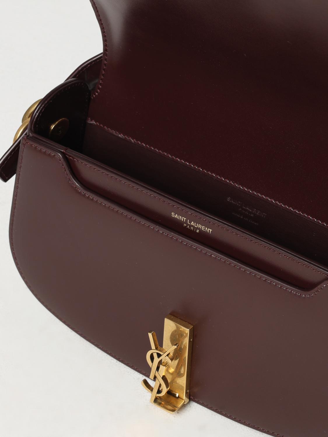 SAINT LAURENT HANDBAG: Shoulder bag woman Saint Laurent, Burgundy - Img 5