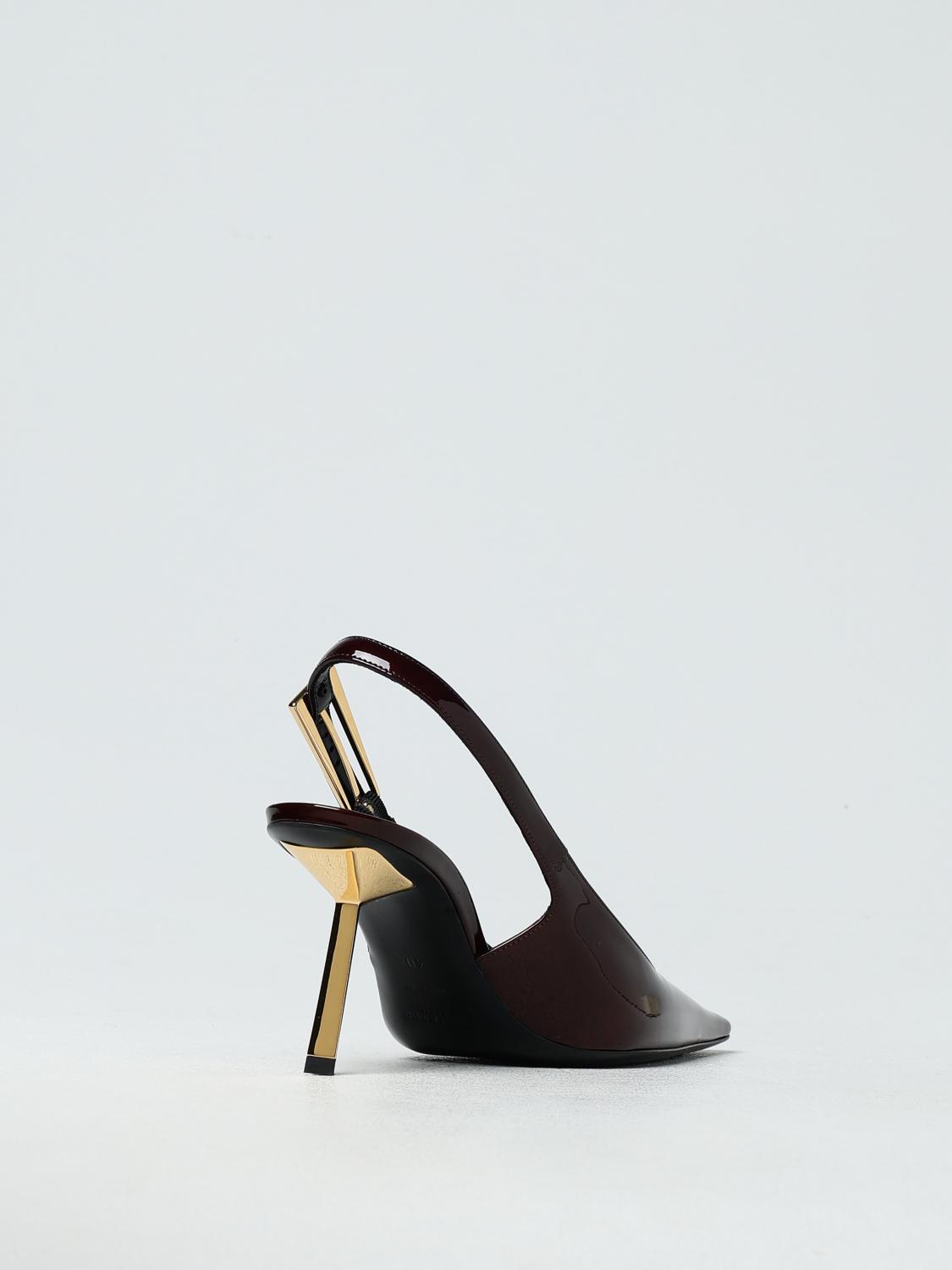 SAINT LAURENT HIGH HEEL SHOES: Shoes woman Saint Laurent, Burgundy - Img 3