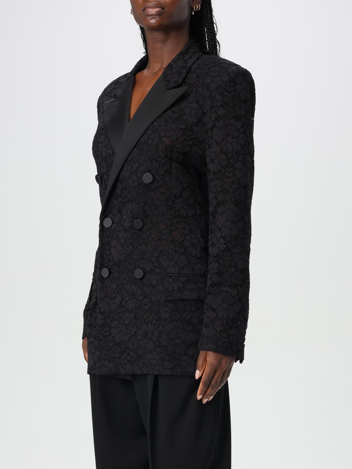 SAINT LAURENT BLAZER: Blazer woman Saint Laurent, Black - Img 4