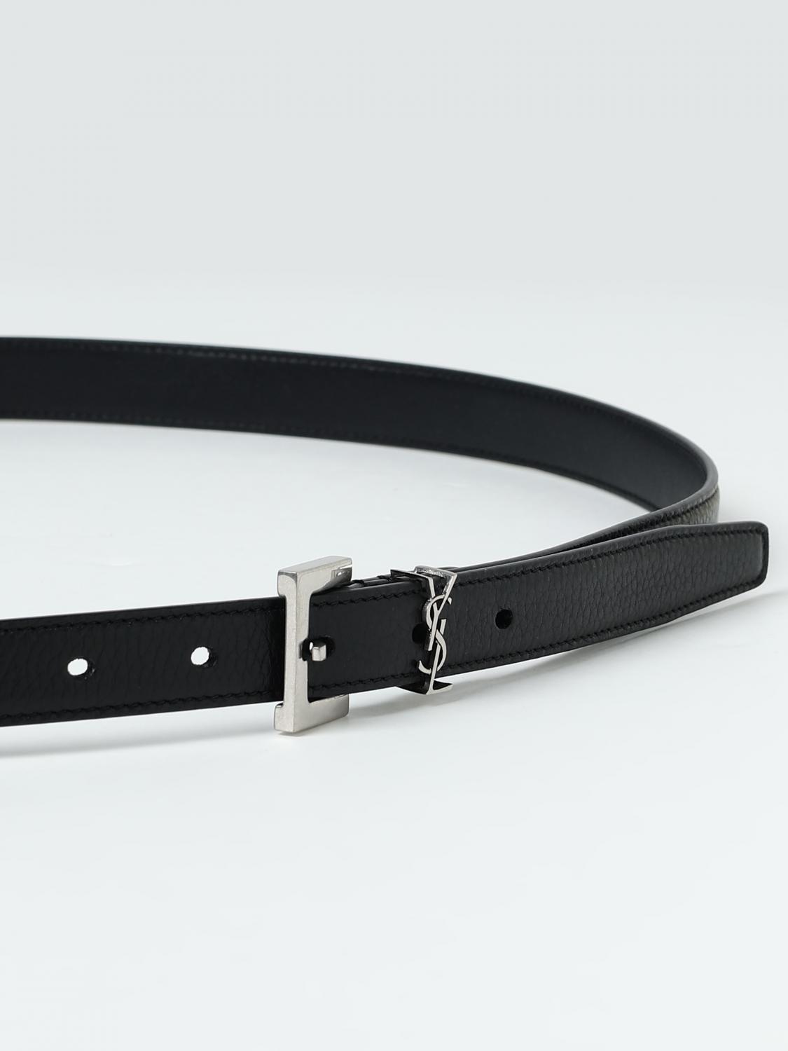 SAINT LAURENT BELT: Belt men Saint Laurent, Black - Img 2