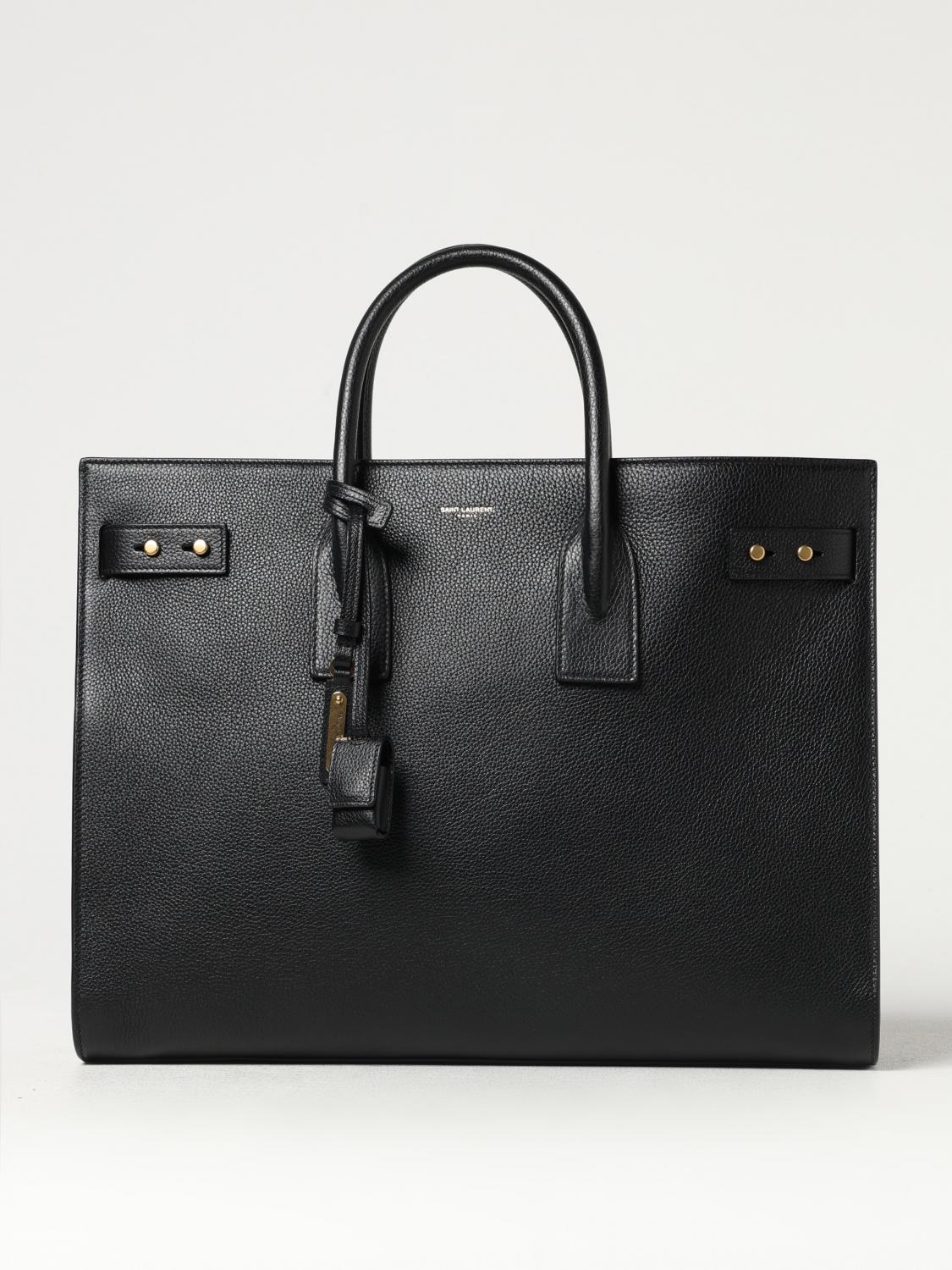 Giglio Borsa Sac de Jour Saint Laurent in pelle martellata