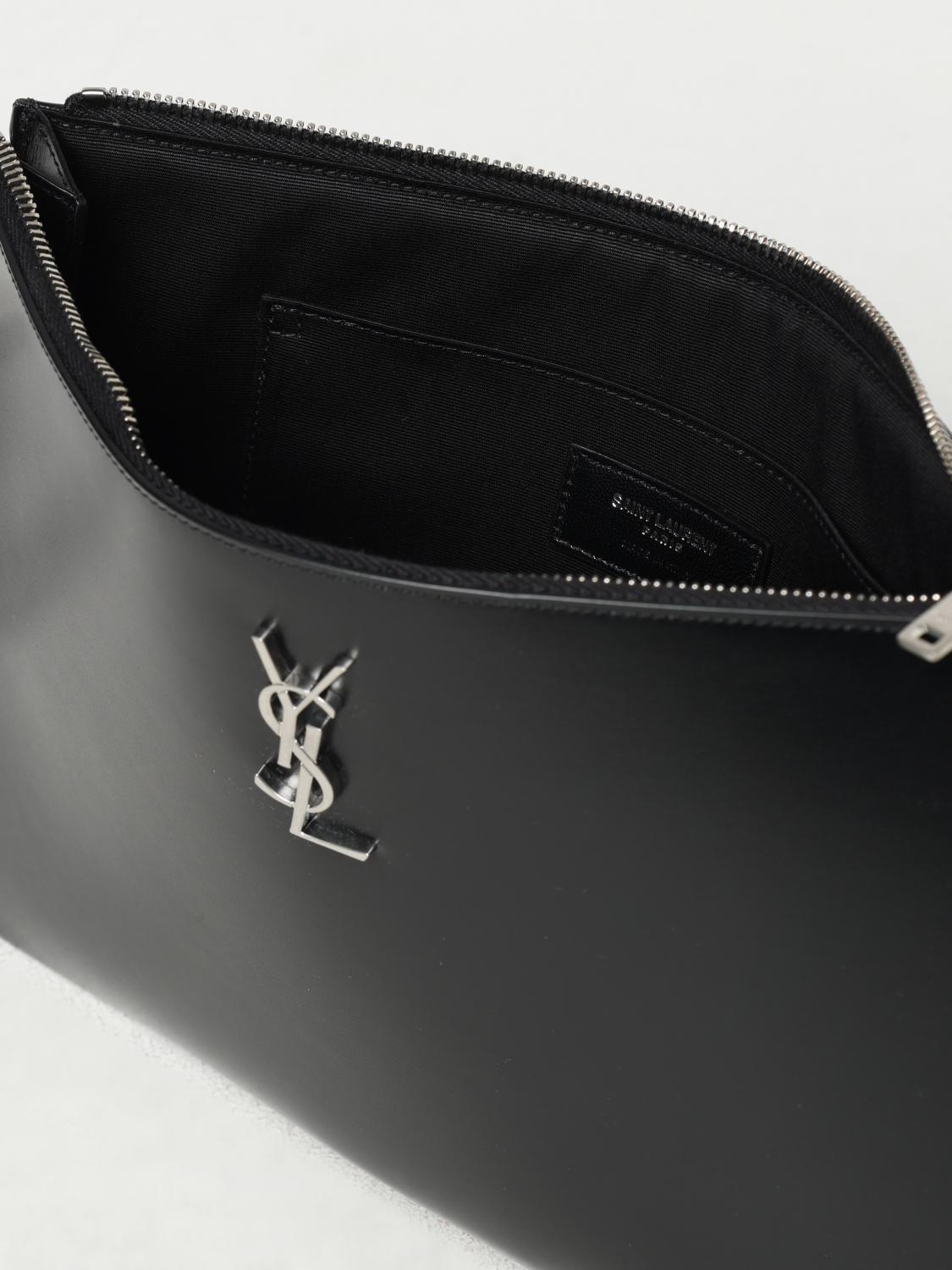 SAINT LAURENT AKTENTASCHE: Tasche herren Saint Laurent, Schwarz - Img 5