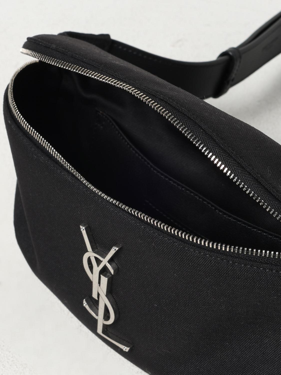 SAINT LAURENT BELT BAG: Bags men Saint Laurent, Black - Img 5