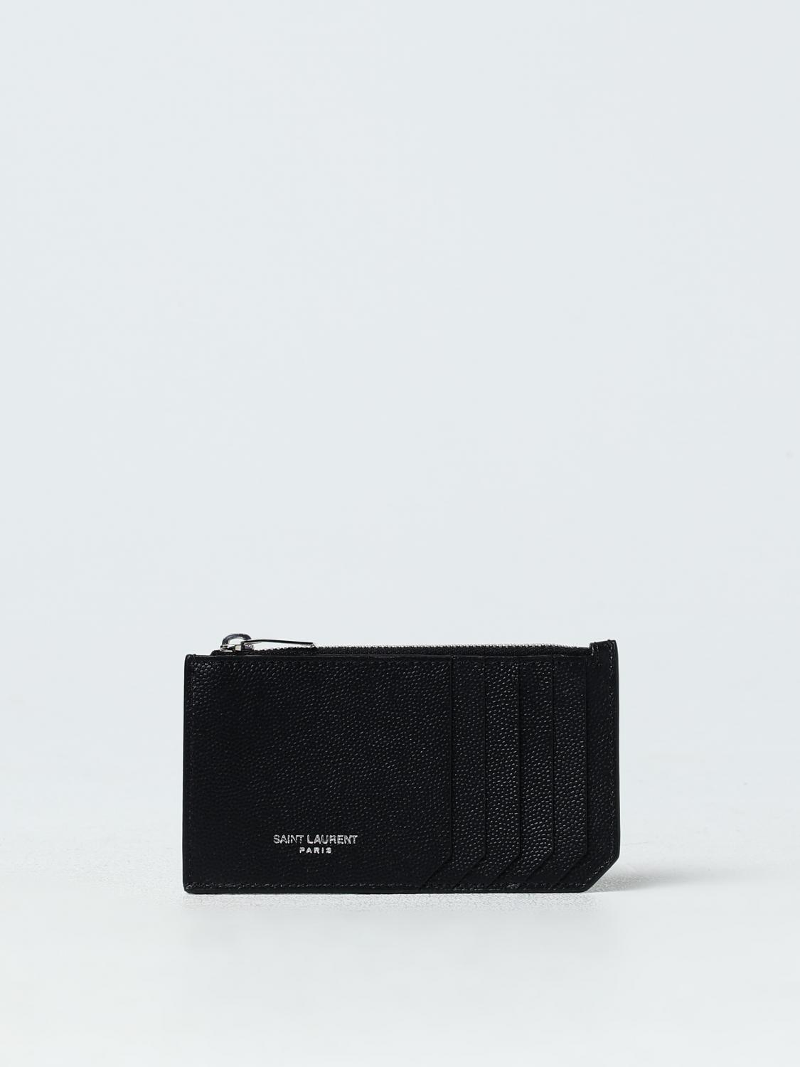 SAINT LAURENT WALLET: Wallet men Saint Laurent, Black - Img 1