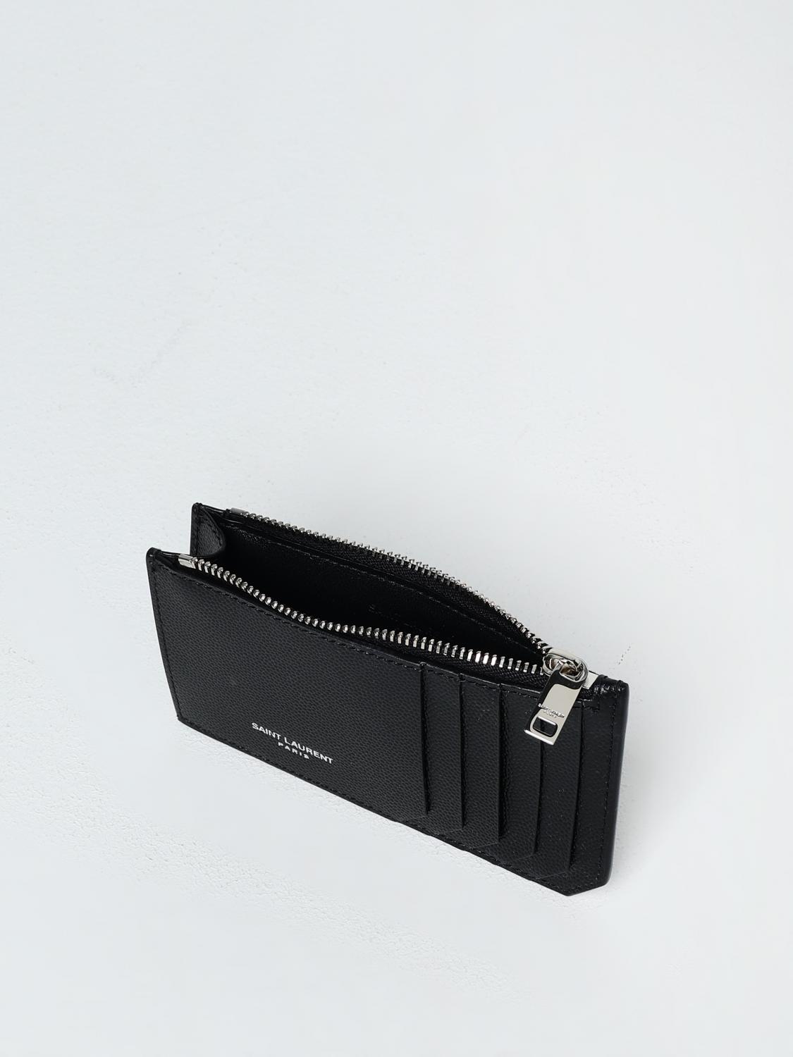 SAINT LAURENT CARTERA: Cartera hombre Saint Laurent, Negro - Img 2