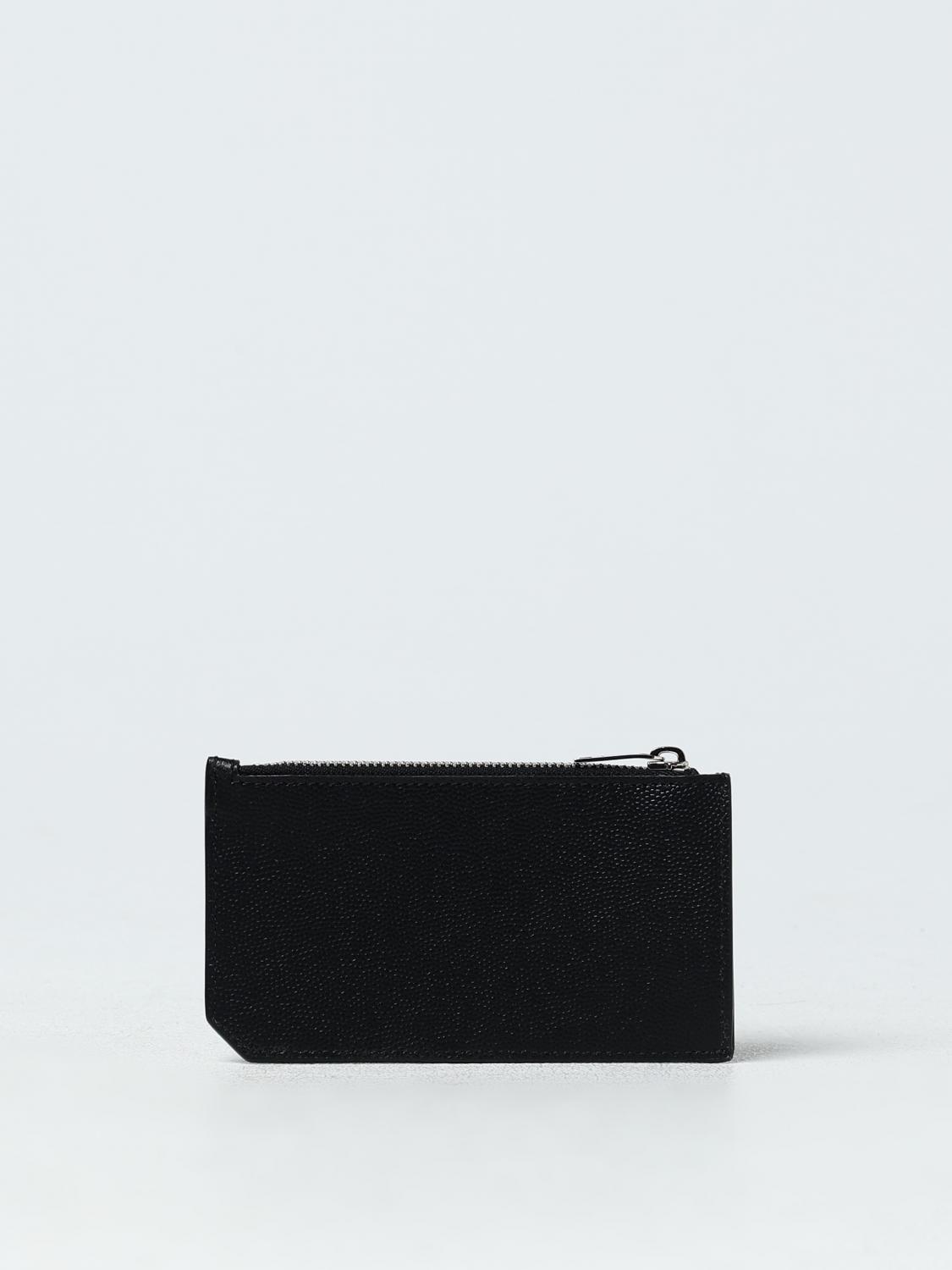 SAINT LAURENT WALLET: Wallet men Saint Laurent, Black - Img 3