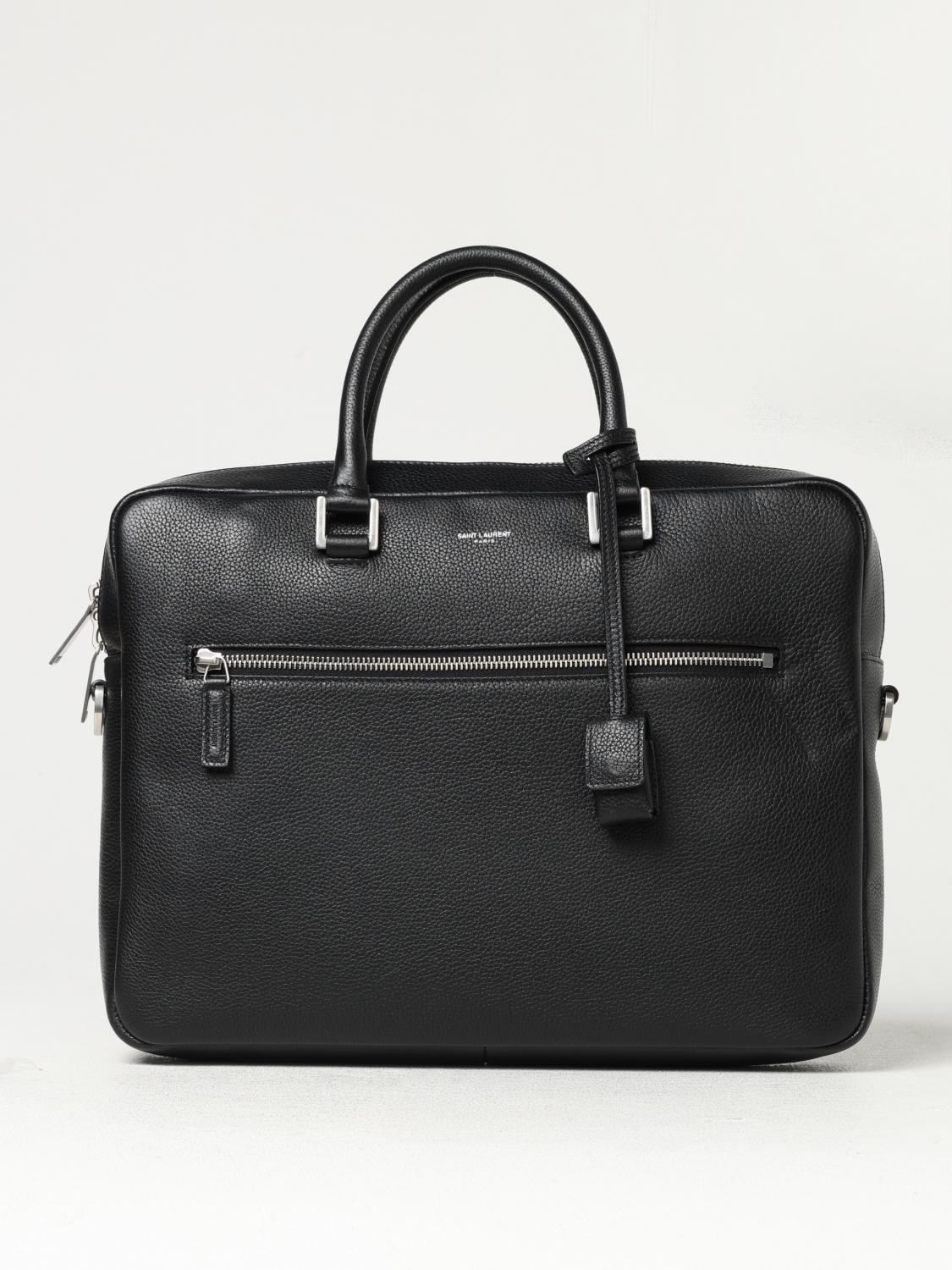 SAINT LAURENT FOLDERS: Bags men Saint Laurent, Black - Img 1