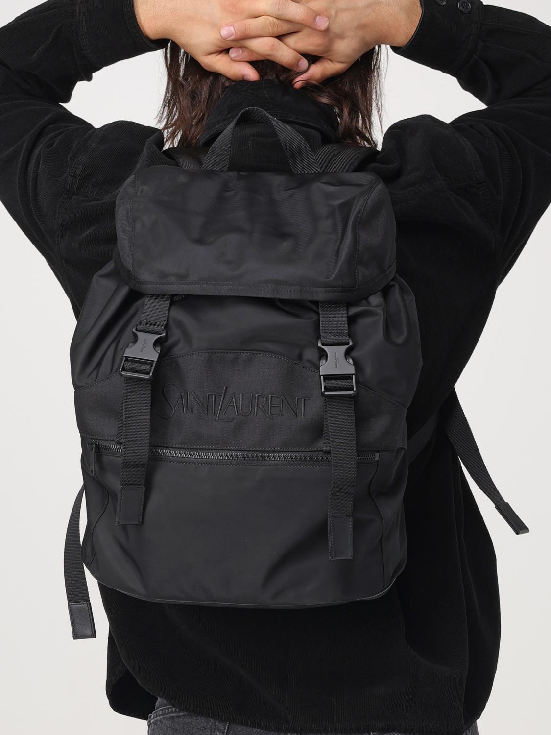 SAINT LAURENT BACKPACK: Bags men Saint Laurent, Black - Img 2