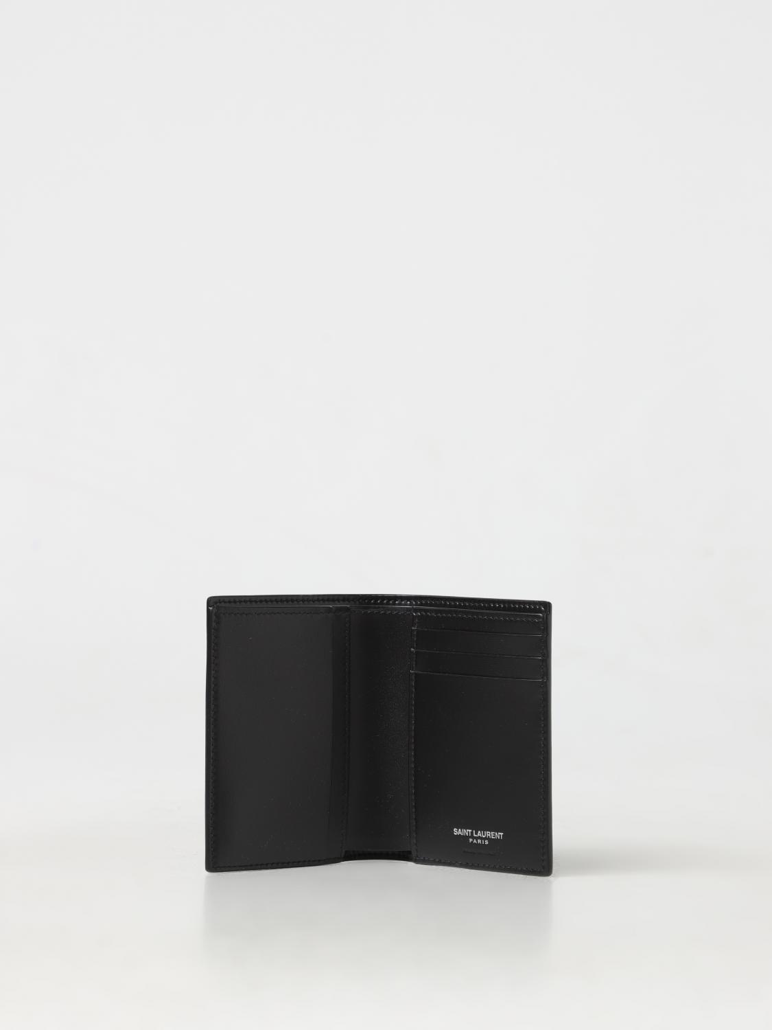 SAINT LAURENT WALLET: Wallet men Saint Laurent, Black - Img 2