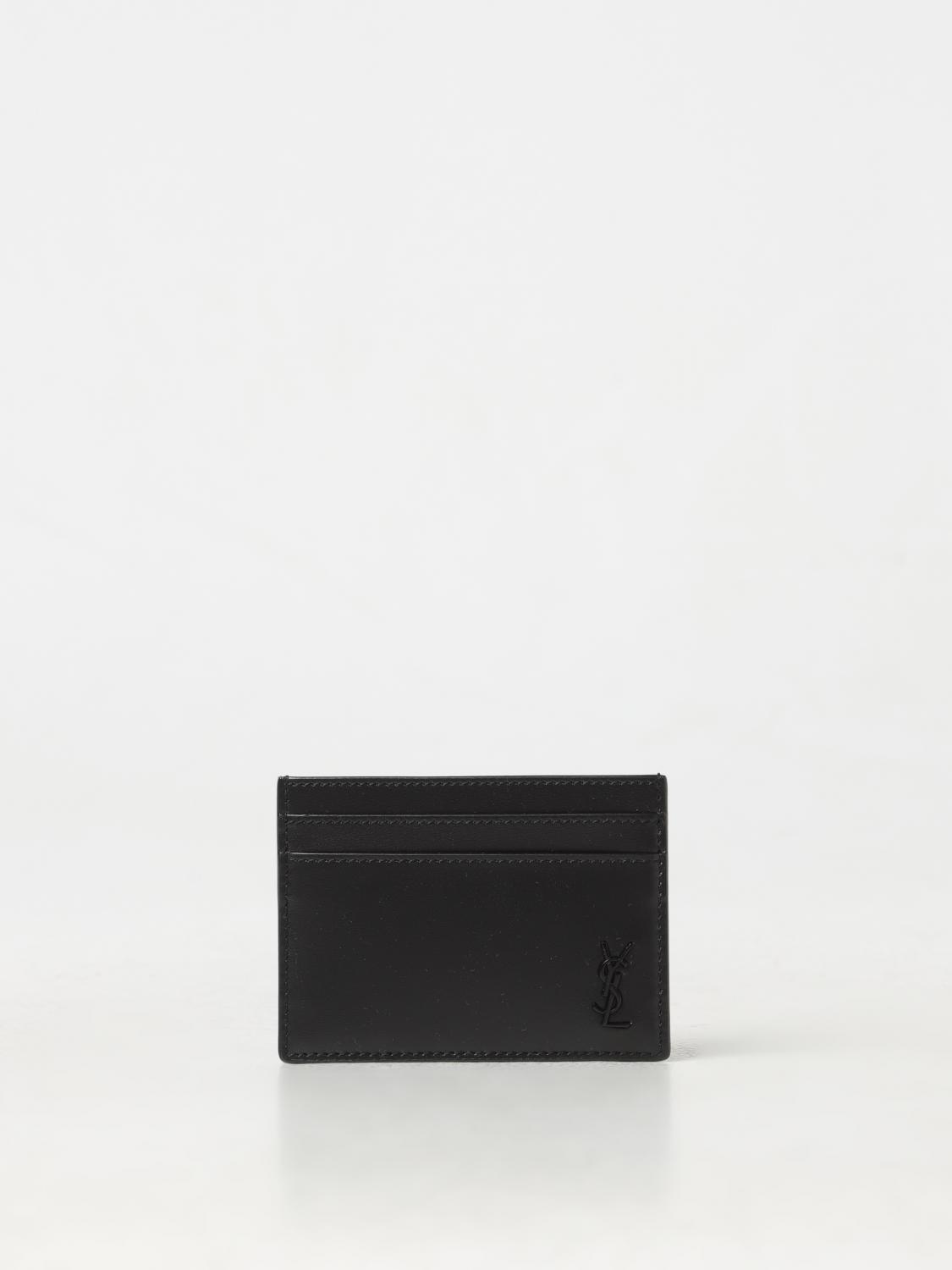 SAINT LAURENT WALLET: Wallet men Saint Laurent, Black - Img 1