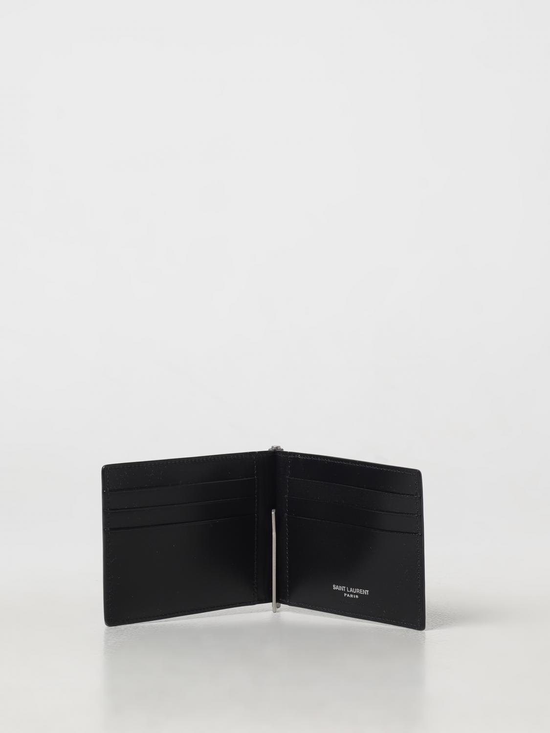 SAINT LAURENT WALLET: Wallet men Saint Laurent, Black - Img 2