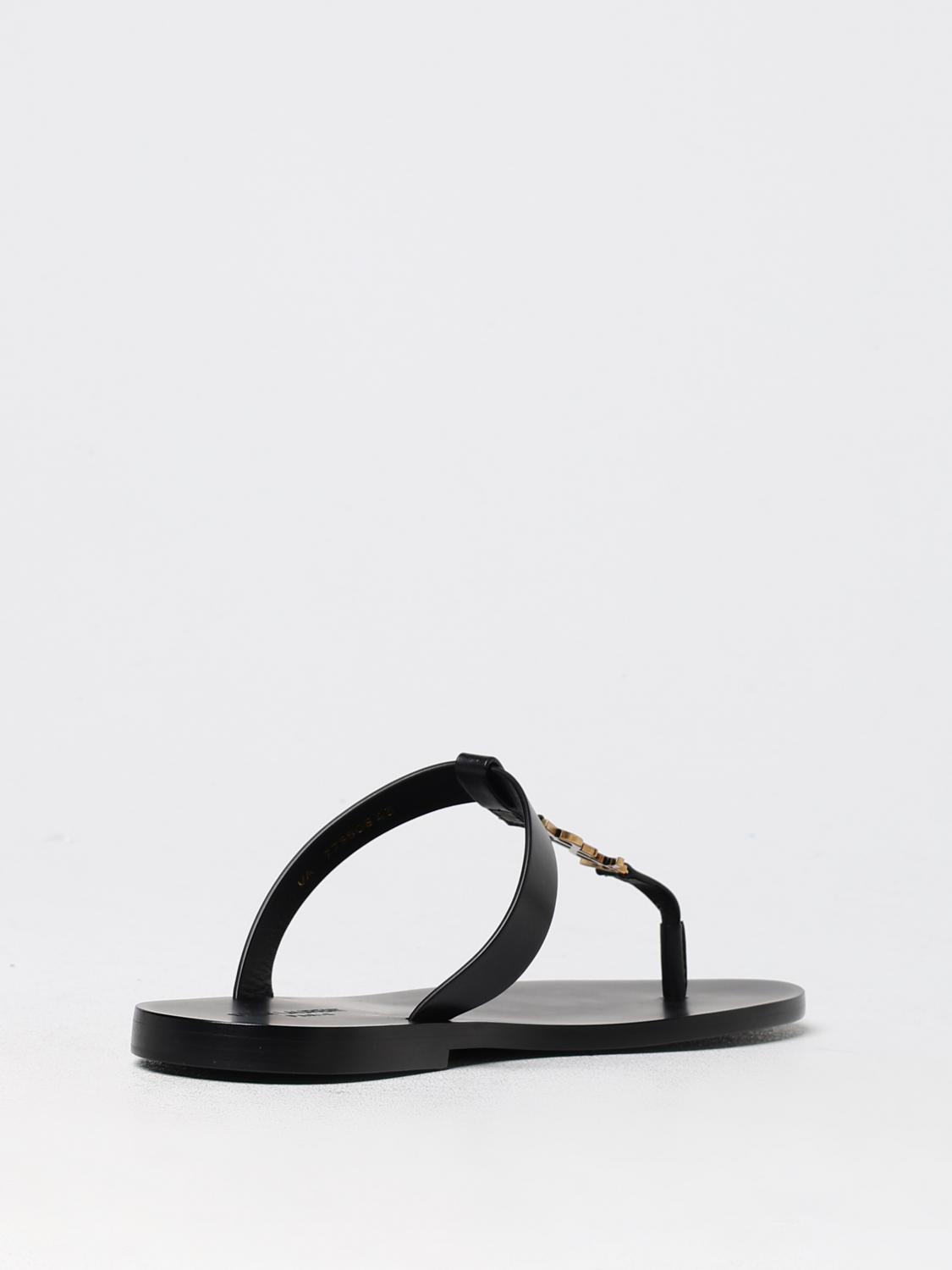 SAINT LAURENT SANDALIAS: Zapatos hombre Saint Laurent, Negro - Img 3