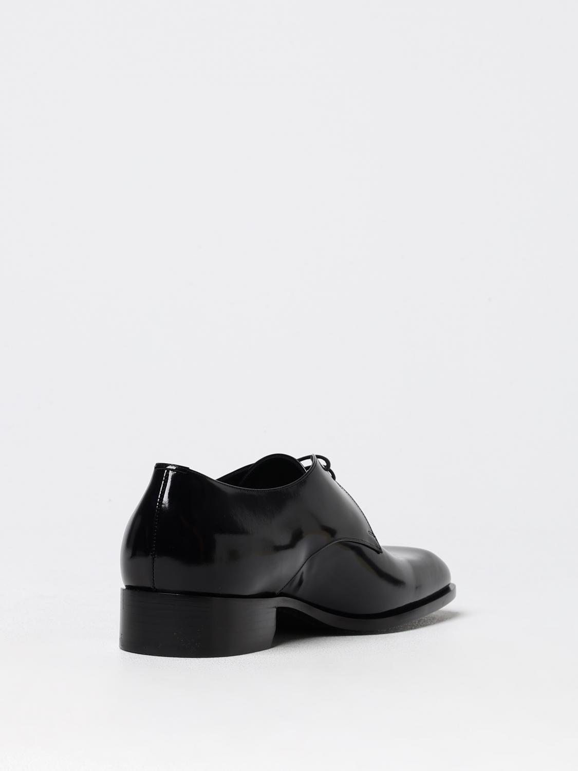 SAINT LAURENT BROGUE SHOES: Shoes men Saint Laurent, Black - Img 3