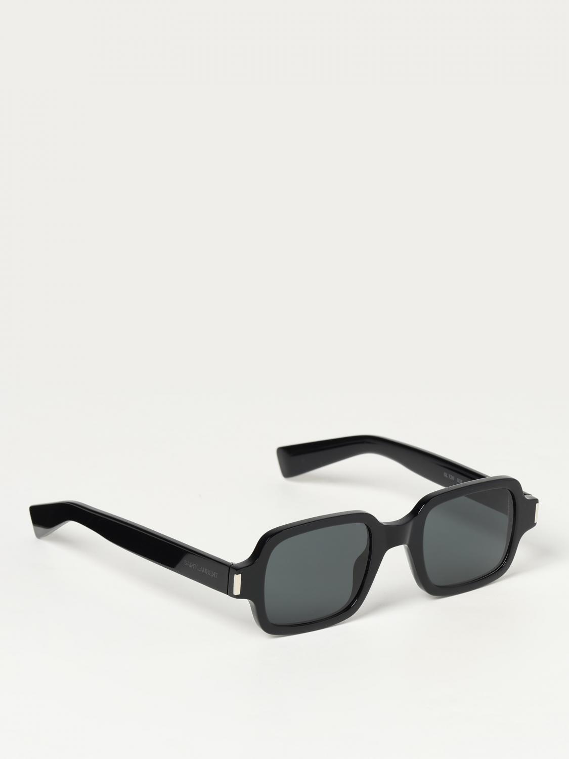 SAINT LAURENT LUNETTES DE SOLEIL: Lunettes de soleil homme Saint Laurent, Noir - Img 1