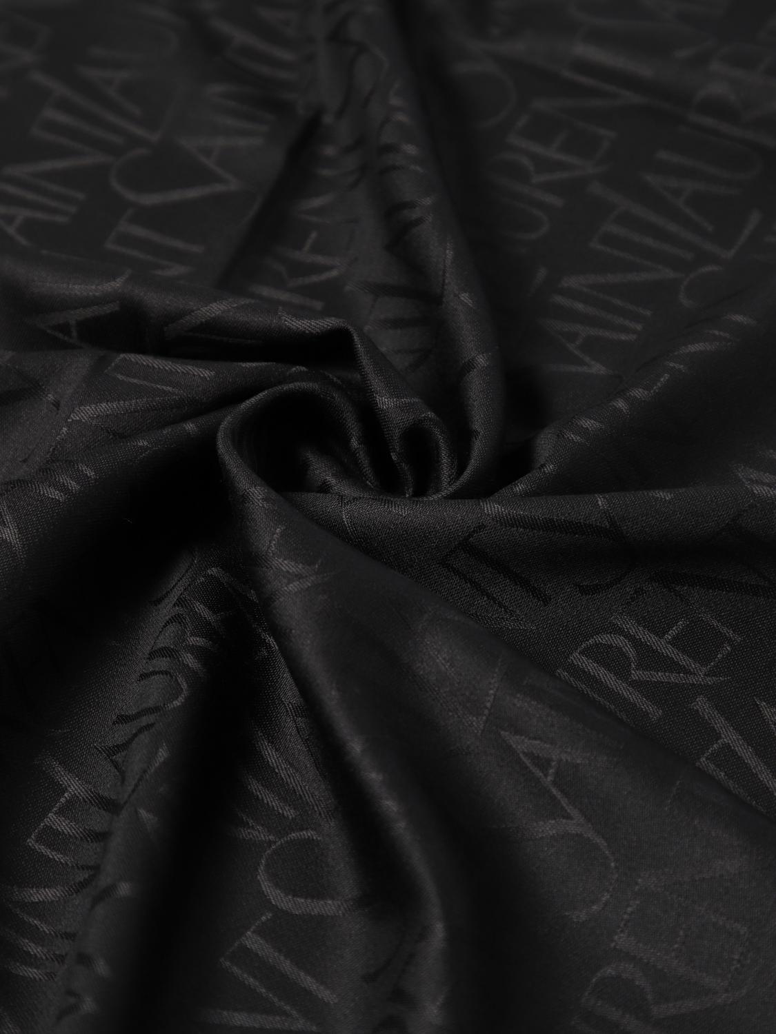 SAINT LAURENT SCARF: Scarf men Saint Laurent, Black - Img 3