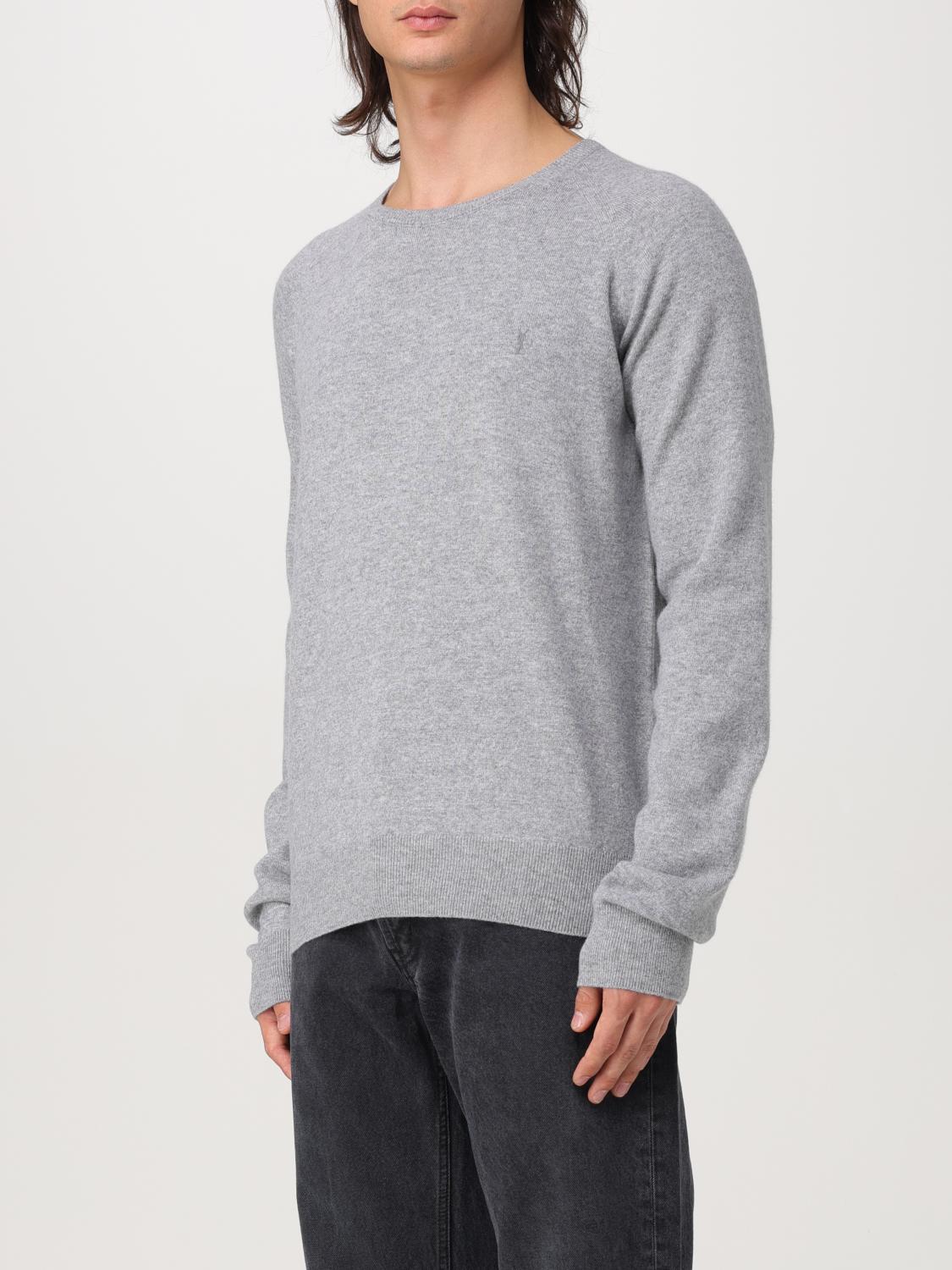 SAINT LAURENT SWEATER: Sweater men Saint Laurent, Grey - Img 4