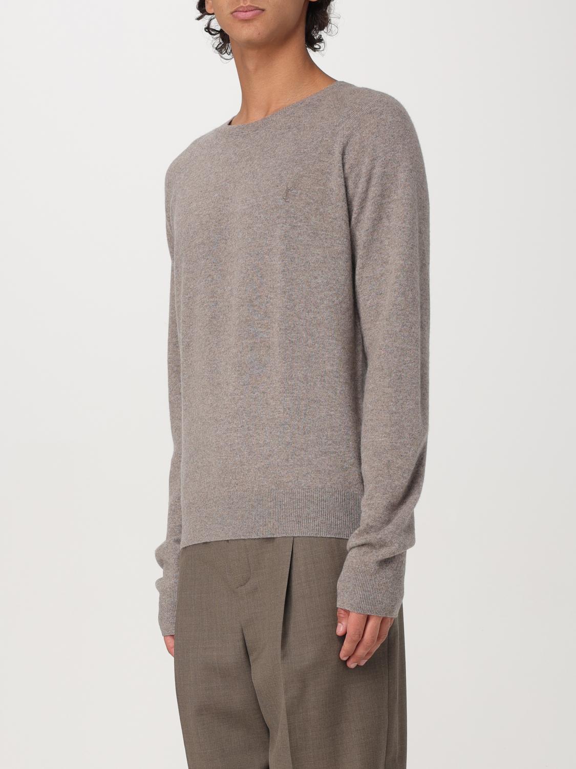 SAINT LAURENT SWEATER: Sweater men Saint Laurent, Beige - Img 4