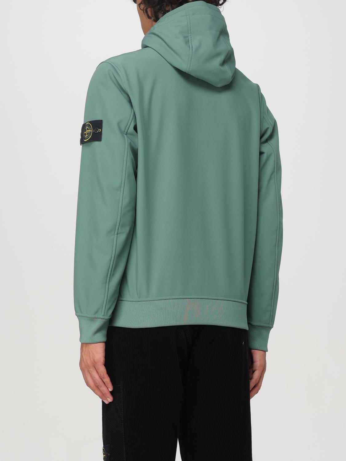 STONE ISLAND 재킷: 재킷 남성 Stone Island, 그린 - Img 3