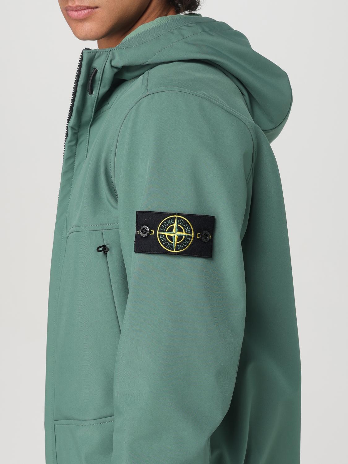 STONE ISLAND 재킷: 재킷 남성 Stone Island, 그린 - Img 5