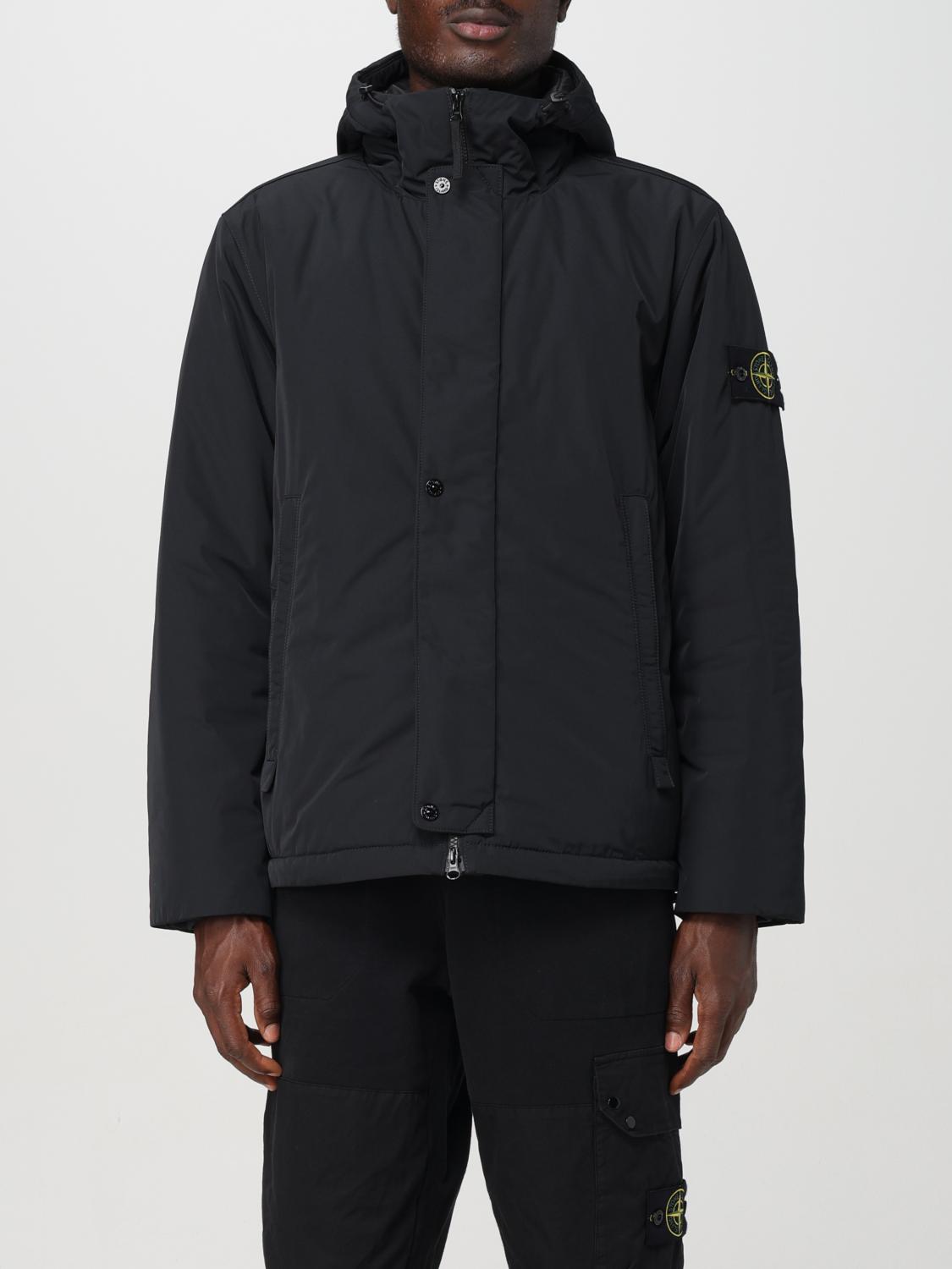 STONE ISLAND JACKE: Jacke herren Stone Island, Schwarz - Img 1