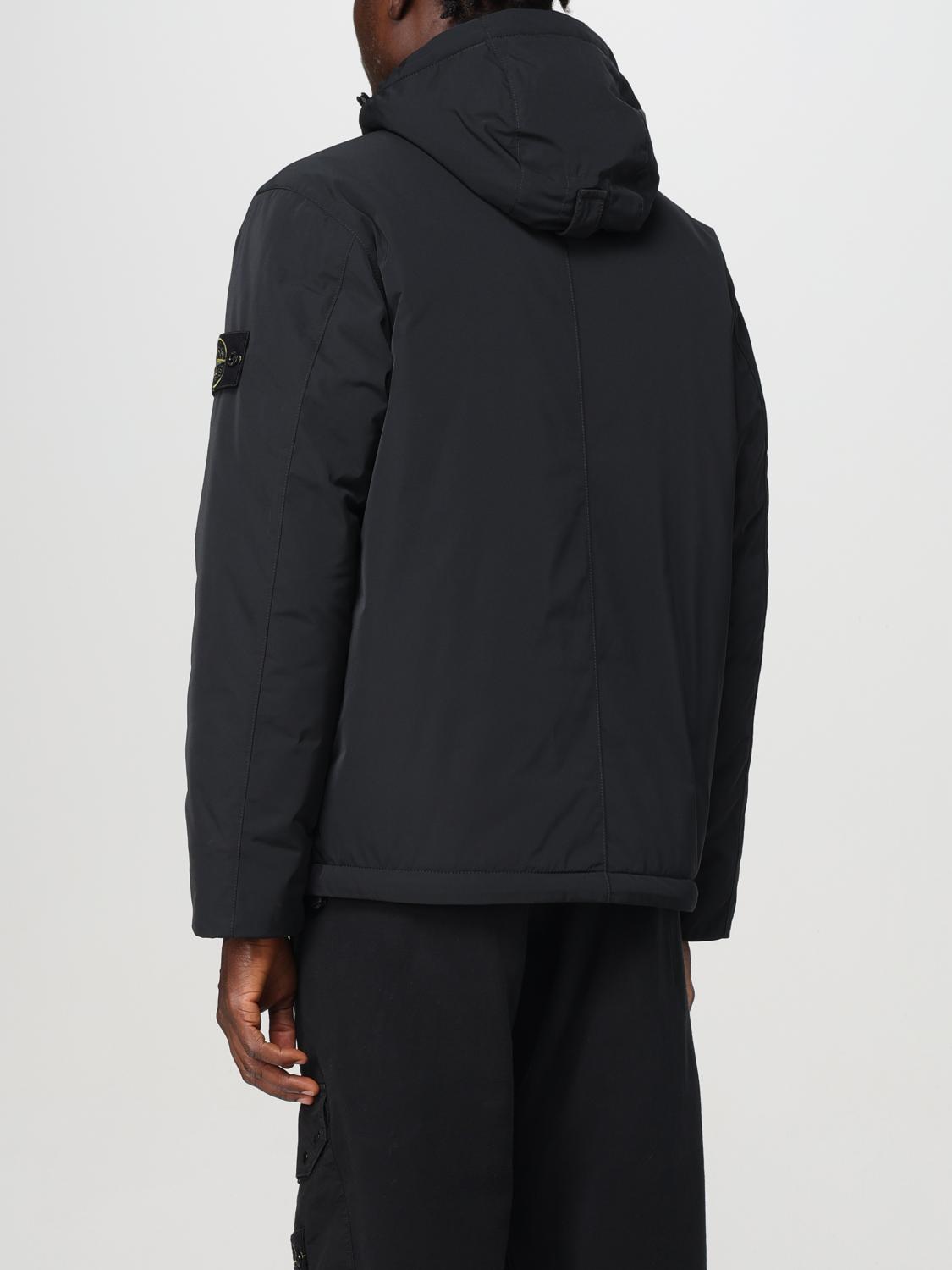 STONE ISLAND JACKE: Jacke herren Stone Island, Schwarz - Img 3