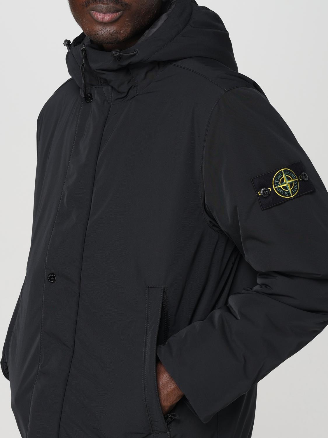 STONE ISLAND JACKE: Jacke herren Stone Island, Schwarz - Img 5