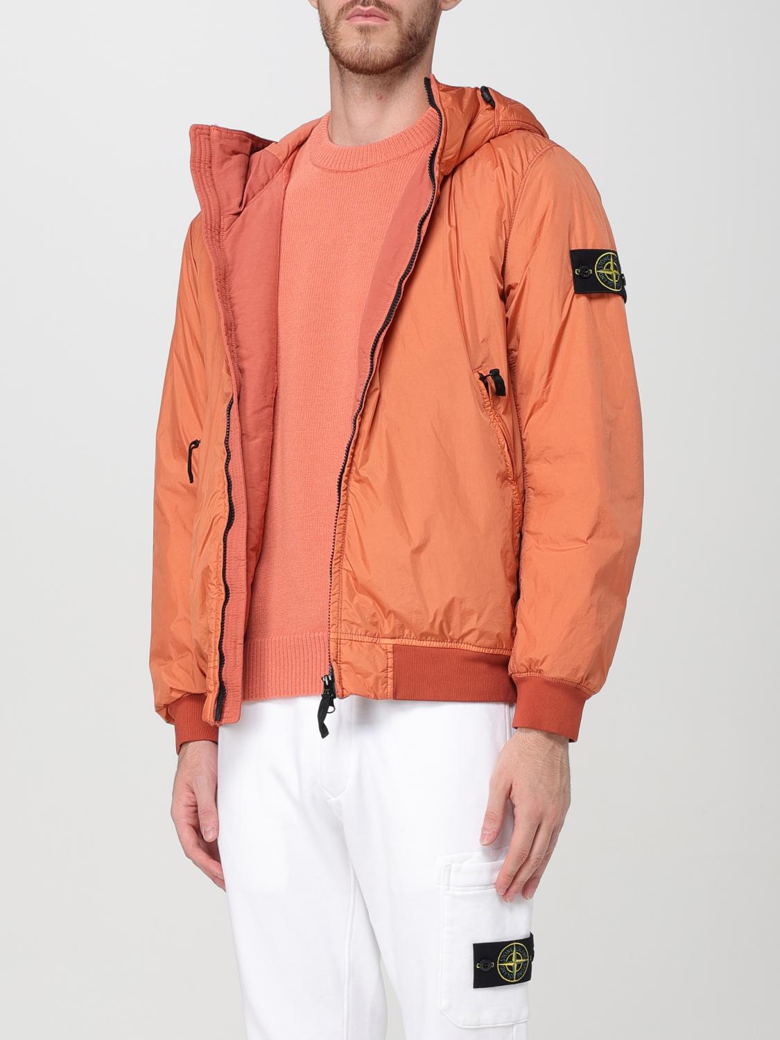STONE ISLAND JACKET: Jacket men Stone Island, Orange - Img 4