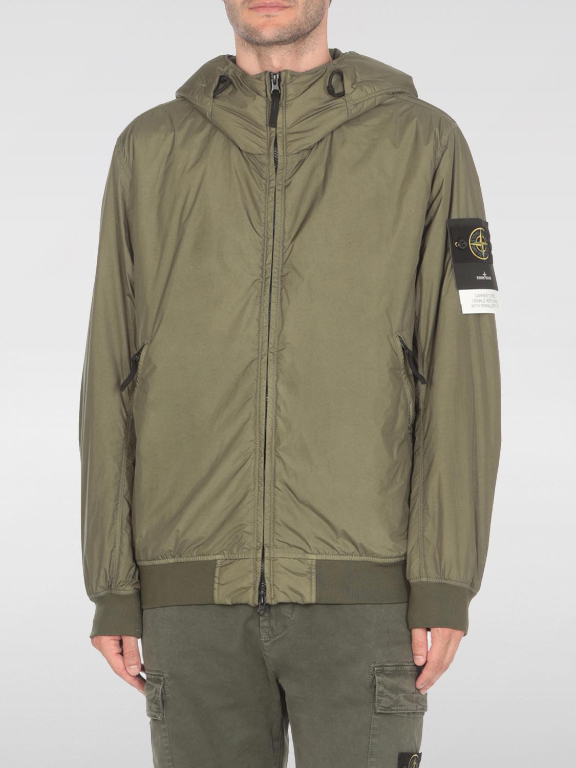 STONE ISLAND КУРТКА: Куртка Мужское Stone Island, Ярко-Зеленый - Img 1