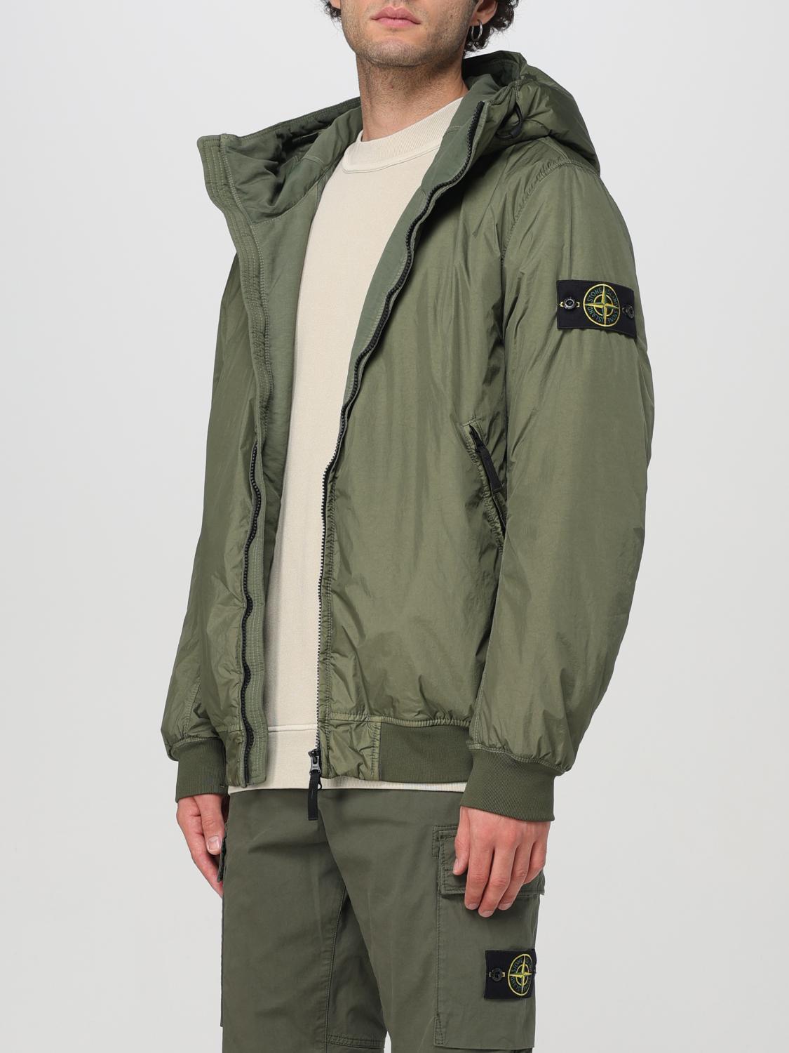STONE ISLAND КУРТКА: Куртка Мужское Stone Island, Ярко-Зеленый - Img 4