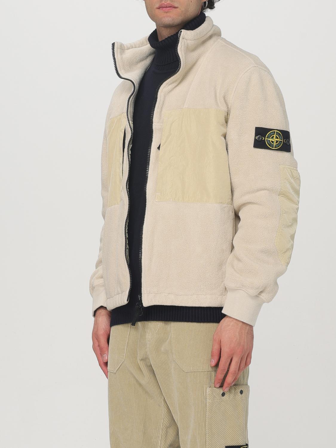 STONE ISLAND CHAQUETA: Chaqueta hombre Stone Island, Nata - Img 4