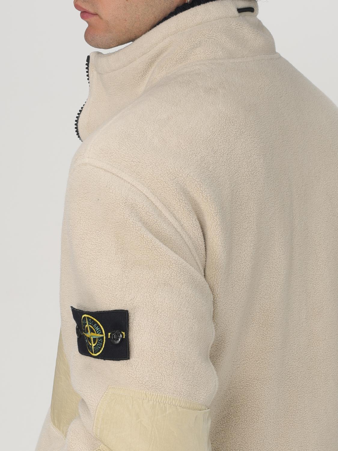 STONE ISLAND CHAQUETA: Chaqueta hombre Stone Island, Nata - Img 5